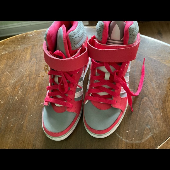 Adidas Neo hidden wedge sneakers size 9 - Picture 9 of 13